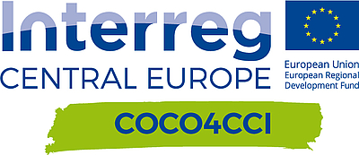 Logo Interreg Central Europe Projekt COCO4CCI